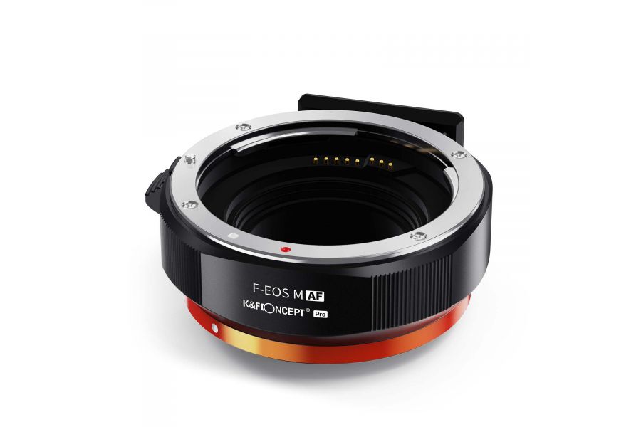Переходник K&F Concept с Canon EF на EOS M автофокусный