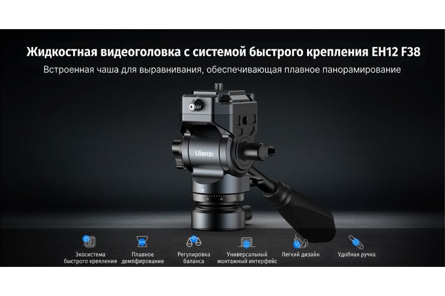 Штативная голова Ulanzi F38