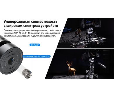 Штативная голова Ulanzi F38