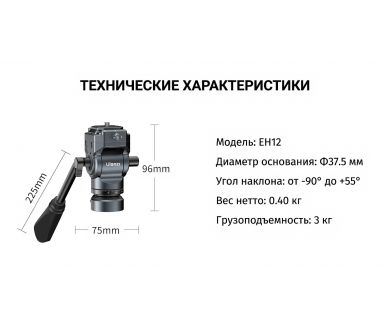 Штативная голова Ulanzi F38