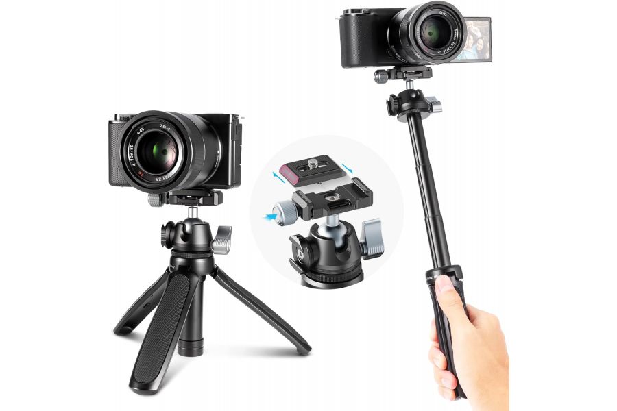 Штатив Ulanzi MT-47 универсальный, черный, для фото- и видеокамер