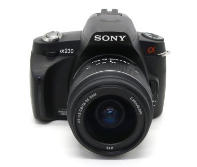 Камера Sony A230 kit (пробег 515 кадров) в упаковке