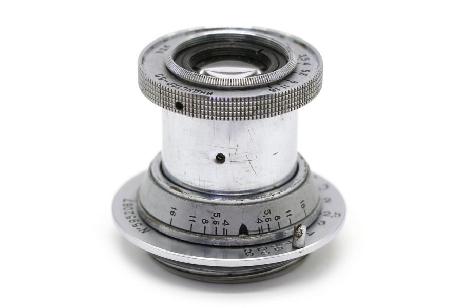 Объектив Индустар-50 3,5/50mm тубусный (СССР)
