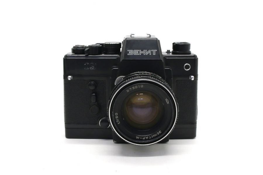 Фотокамера Зенит 19 kit (СССР, 1985)