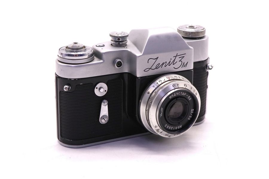 Фотоаппарат Зенит 3М + Индустар-50 экспортный
