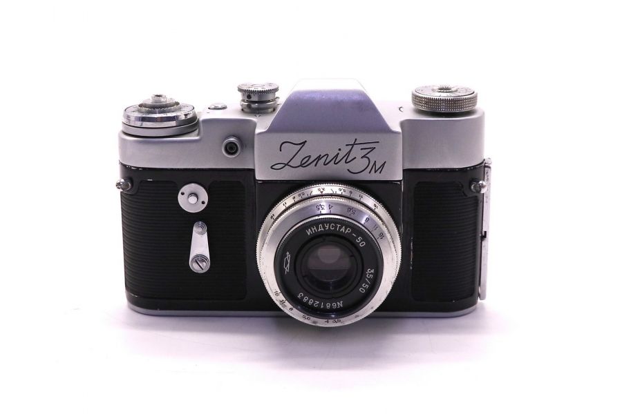 Фотоаппарат Зенит 3М + Индустар-50 экспортный