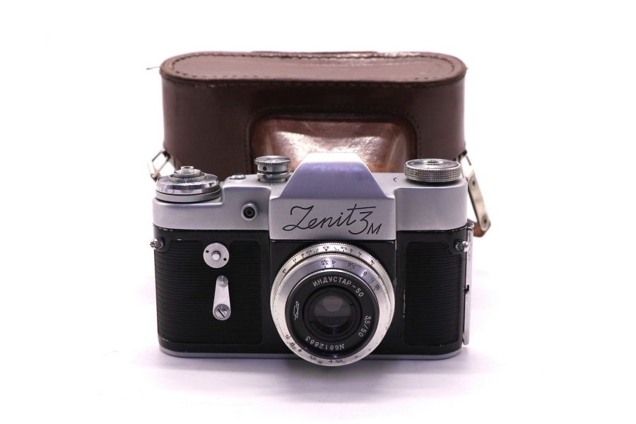 Фотоаппарат Зенит 3М + Индустар-50 экспортный
