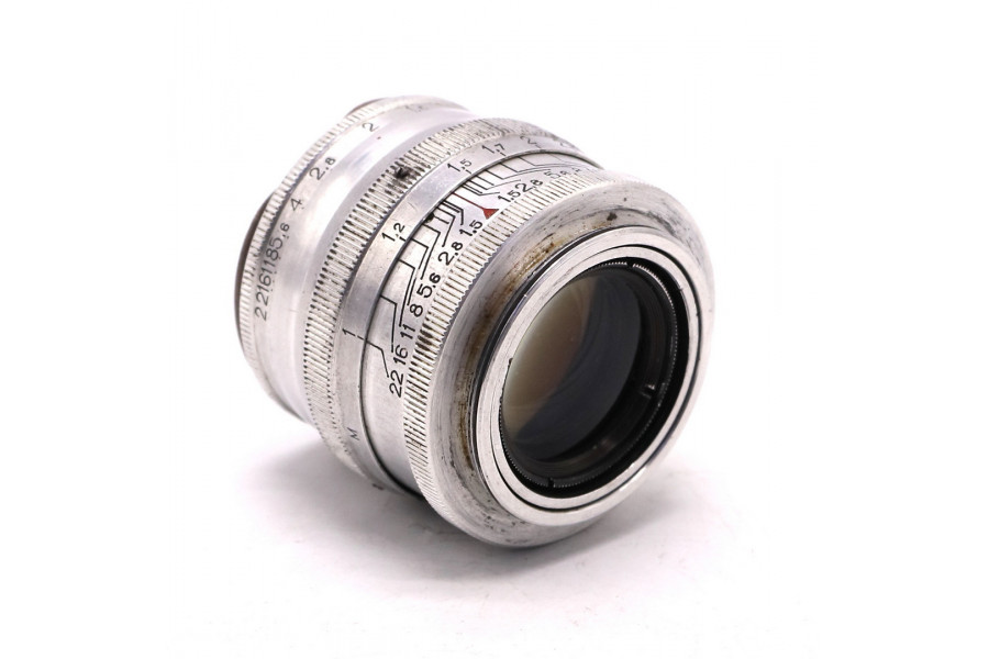 Юпитер-3 1.5/5см П silver М39 (СССР, 1959)