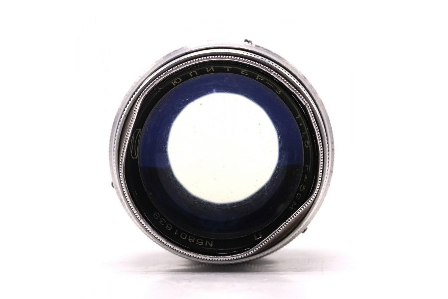 Юпитер-3 1.5/5см П silver М39 (СССР, 1959)