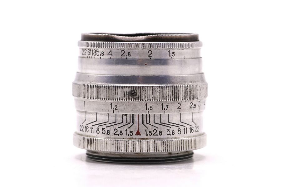 Юпитер-3 1.5/5см П silver М39 (СССР, 1959)