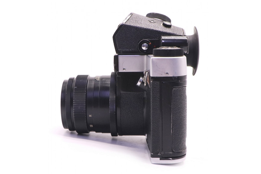 Фотоаппарат Киев 6С + Вега-12Б (СССР, 1982)