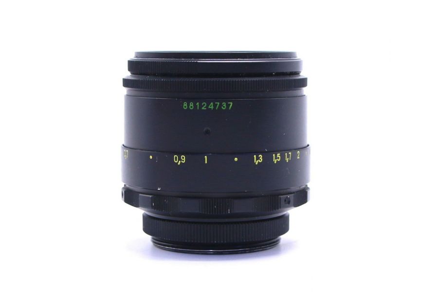 Объектив Гелиос-44-2 2/58 в тубусе (СССР, 1983)