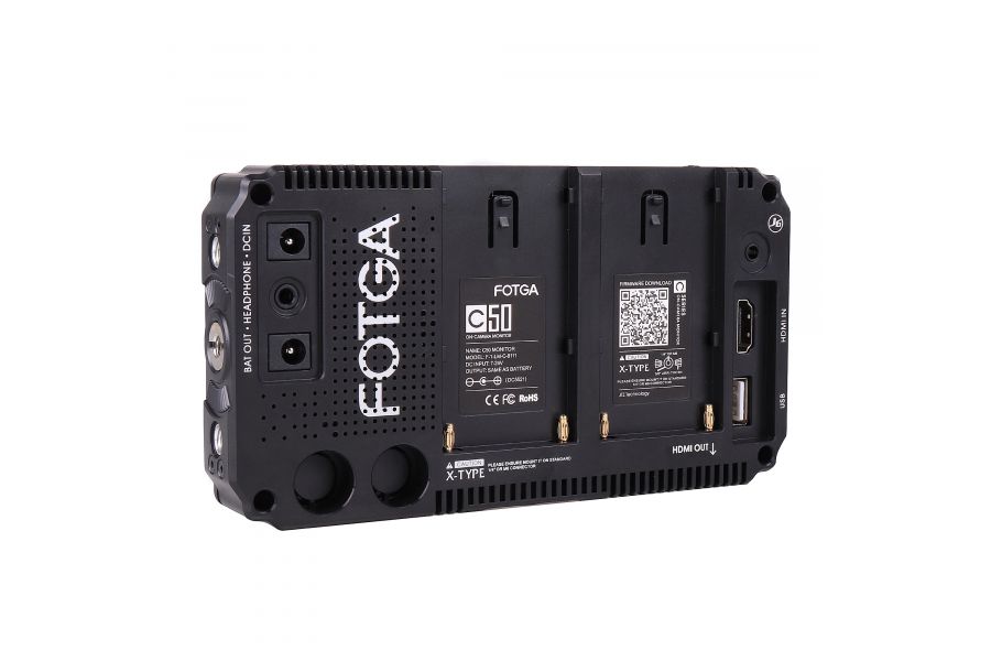 Накамерный монитор для оператора Fotga C50