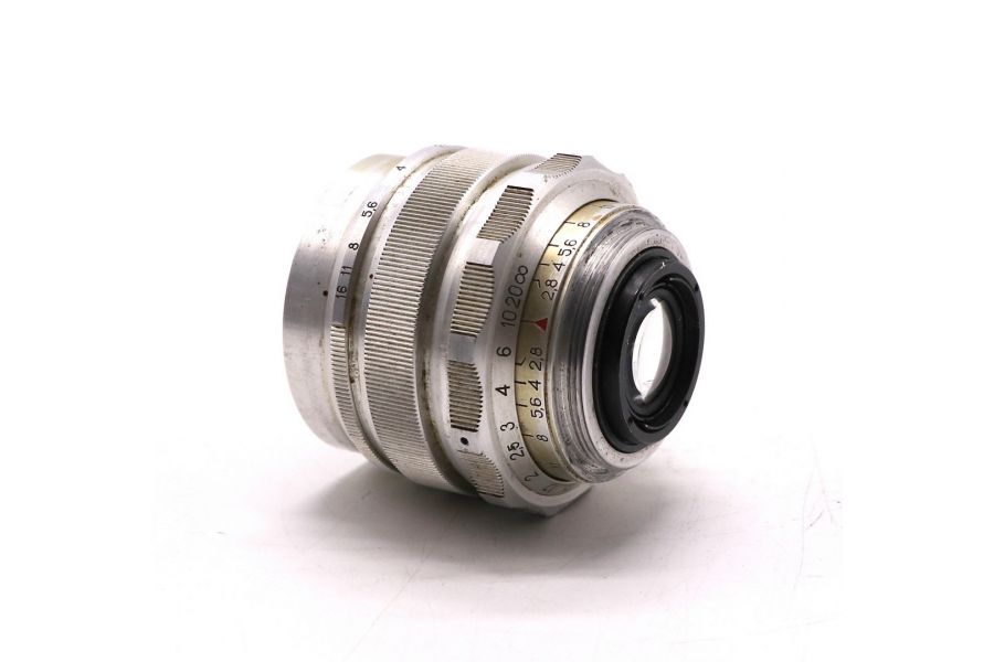 Объектив Мир-1 2.8/3,7см П silver М39 № 001147