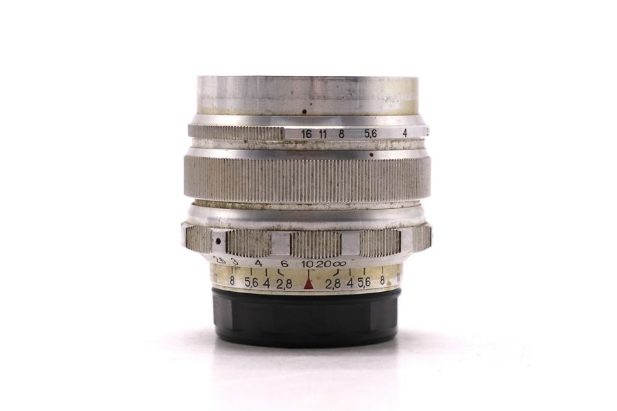 Объектив Мир-1 2.8/3,7см П silver М39 № 001147