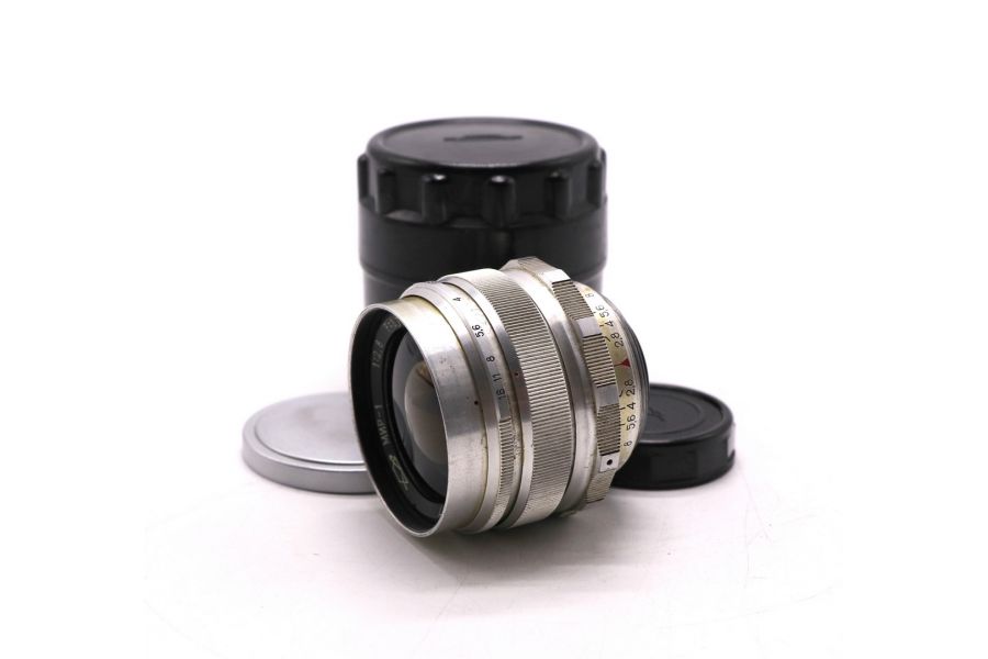 Объектив Мир-1 2.8/3,7см П silver М39 № 001147