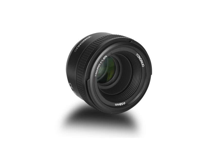 Объектив YongNuo AF 50mm f/1.8 Nikon F Новый полнокадровый автофокусный