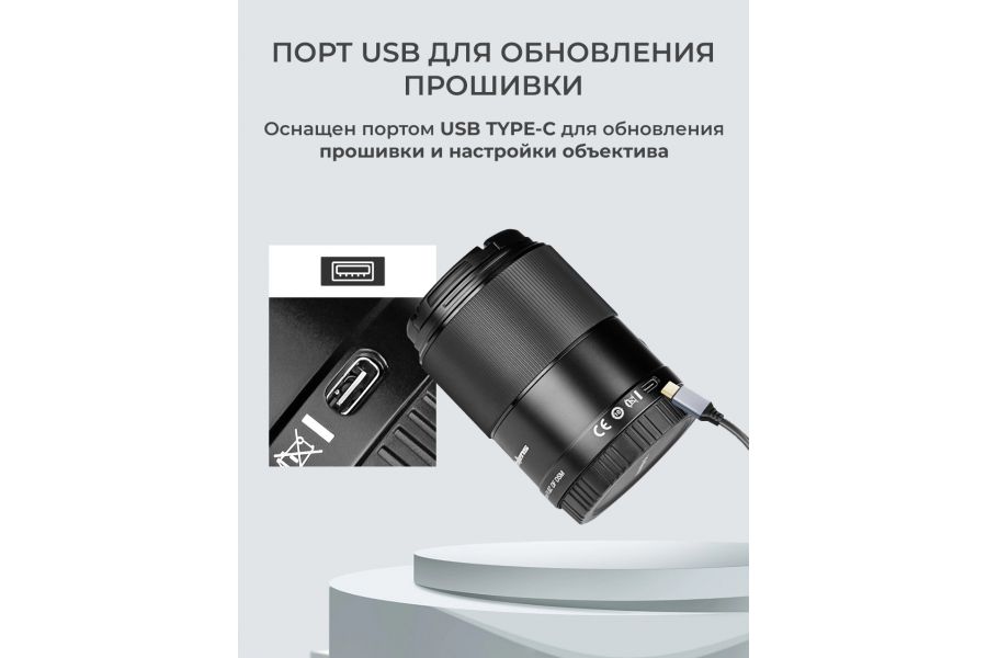 Объектив YongNuo 50mm F1.8Z DF DSM для Nikon Z