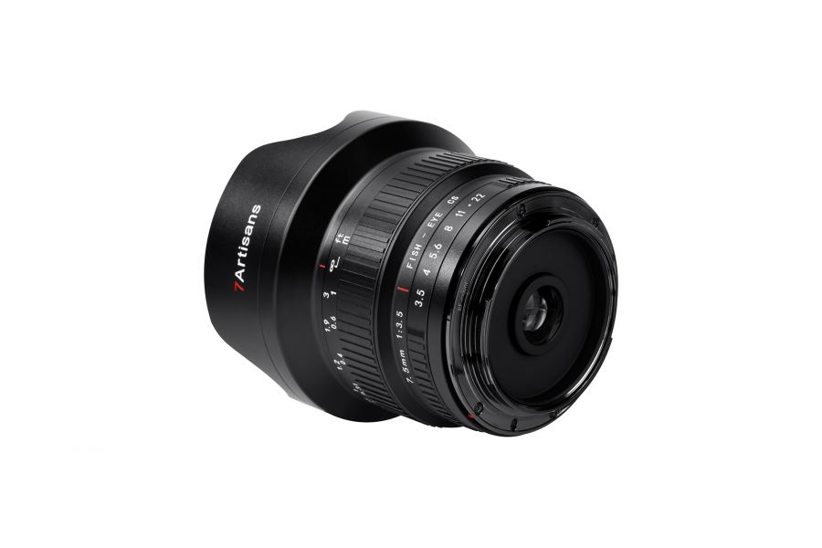 Объектив 7artisans MF 7.5mm F3.5 для Canon EF