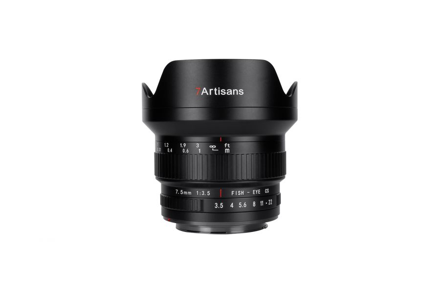Объектив 7artisans MF 7.5mm F3.5 для Canon EF