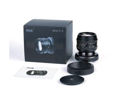 Объектив AstrHori 50mm f/1.4 Full-frame Tilt Lens для Sony E