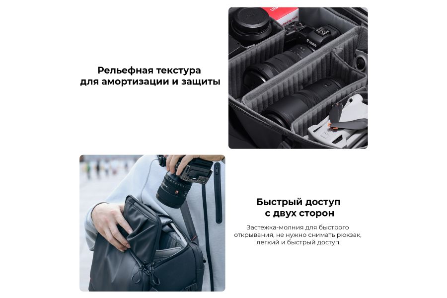 Фоторюкзак Ulanzi BP09 22 л для путешествий