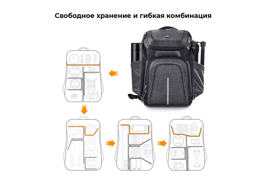 Фоторюкзак K&F Concept Alpha Backpack 25L KF13.131