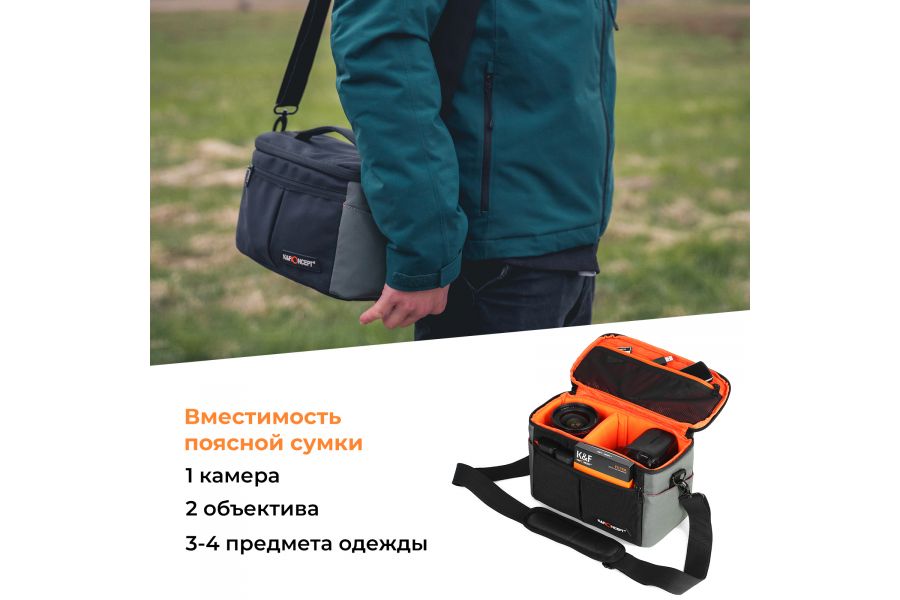 Рюкзак K&F Concept 32 л KF13.107 Вместительный