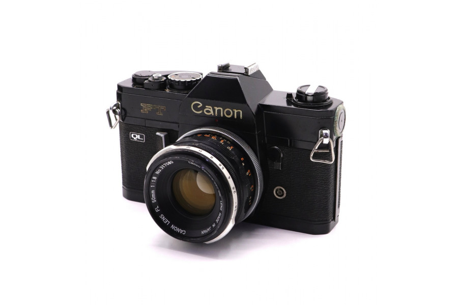 Фотоаппарат Canon FT QL + Canon FL 50mm/1.8