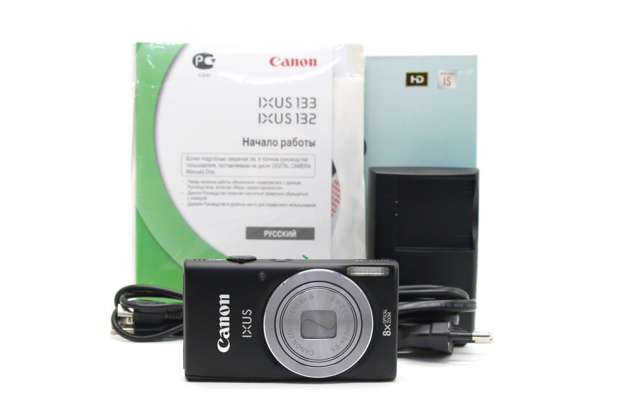 Компактный Canon Digital IXUS 132 в упаковке