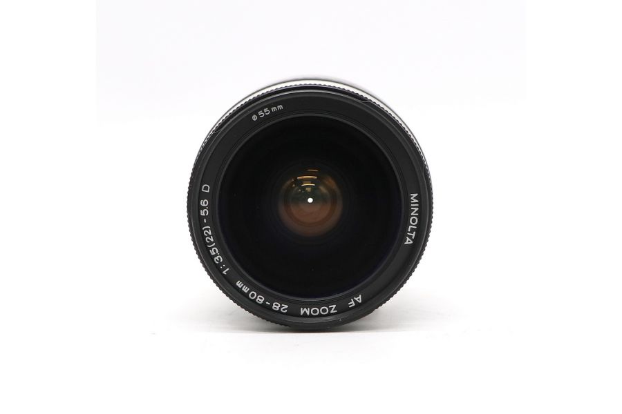 Объектив Minolta AF Zoom 28-80mm 3.5(22)-5.6D silver