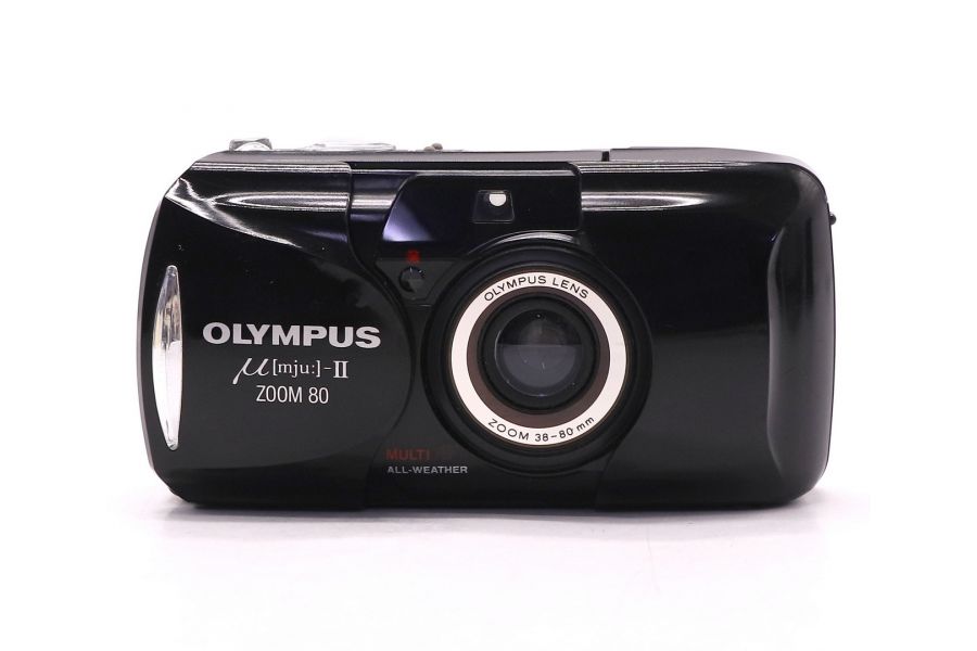 Плёночная камера Olympus mju II zoom 80 black
