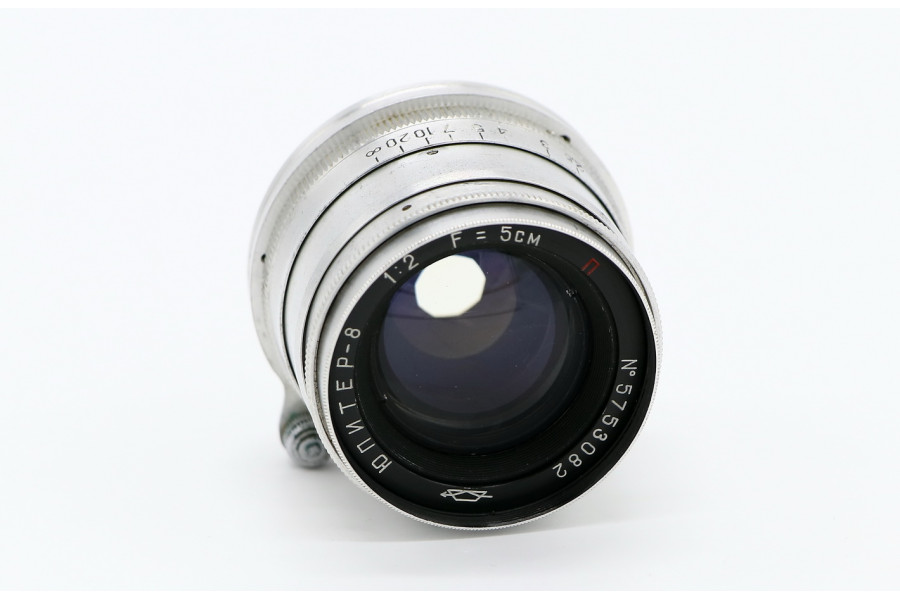 Объектив Юпитер-8 П 2/50 поводок (СССР, 1955)