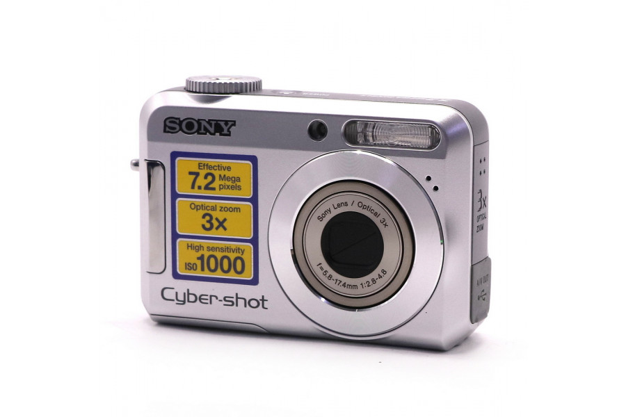 Фотокамера Sony Cyber-shot DSC-S650 в упаковке