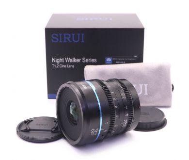 Sirui Nightwalker 24mm T1.2 S35 в упаковке
