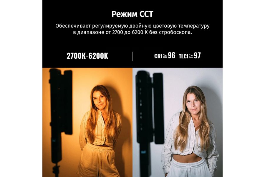 Осветитель Zhiyun Fiveray F100