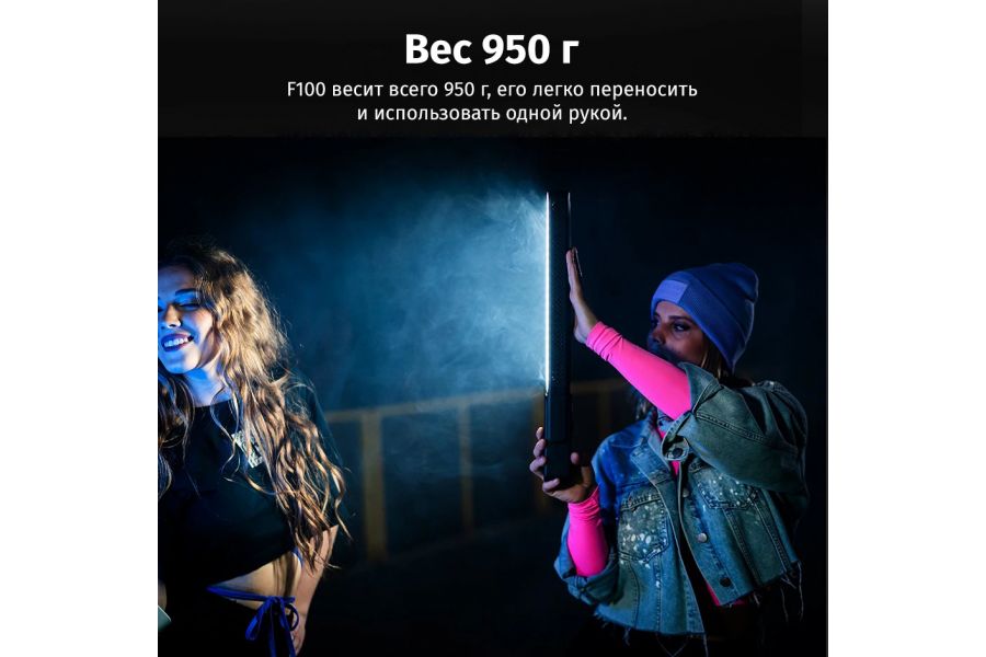 Осветитель Zhiyun Fiveray F100 + сетевой адаптер