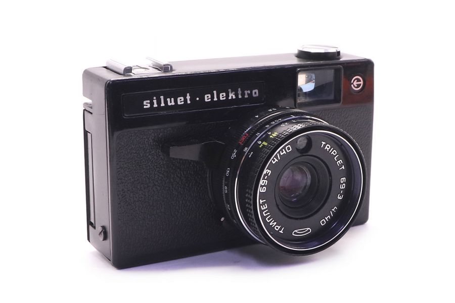 Фотокамера Силуэт-электро (БелОМО, 1992 г.)