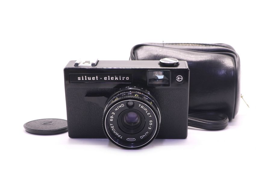 Фотокамера Силуэт-электро (БелОМО, 1992 г.)