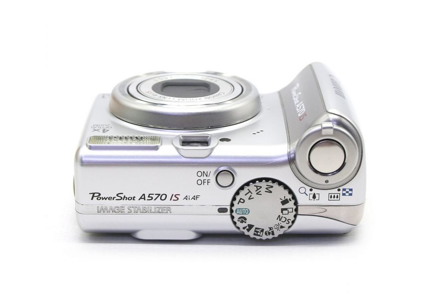 Камера Canon PowerShot A570 IS в упаковке