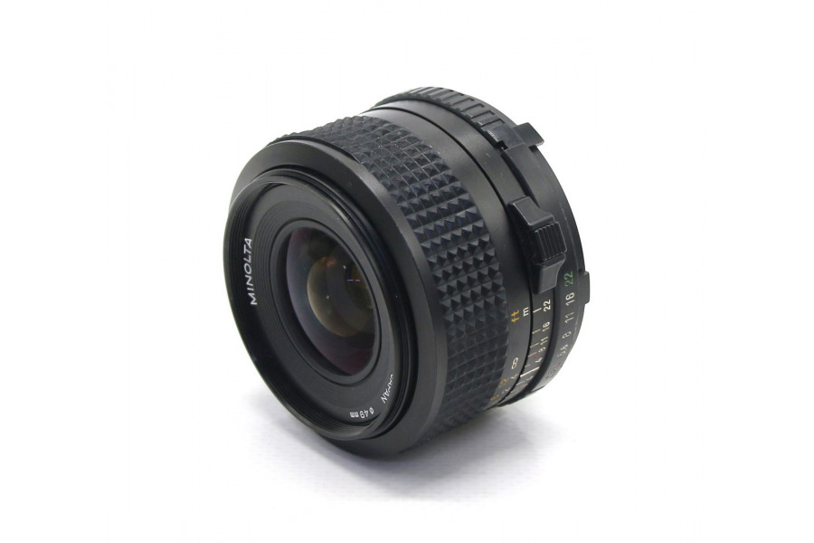 Мануальный объектив Minolta MD 28mm f/2.8
