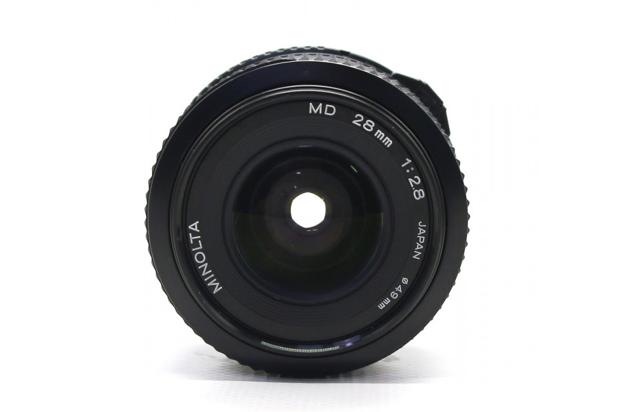 Мануальный объектив Minolta MD 28mm f/2.8
