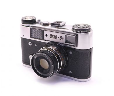 Советский фотоаппарат Фэд 5С + Индустар-61л/д