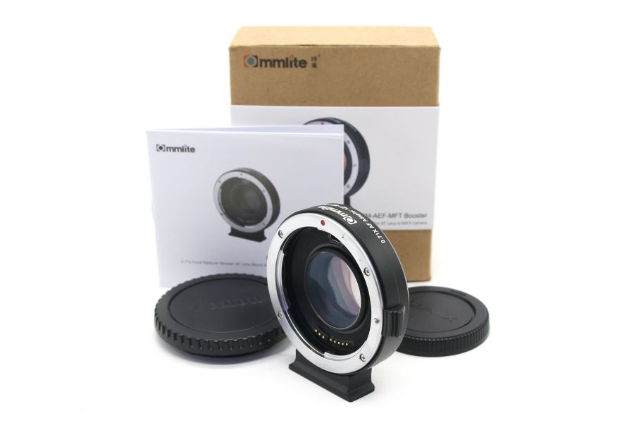 Переходник Commlite CM-AEF-MFT BOOSTER в упаковке