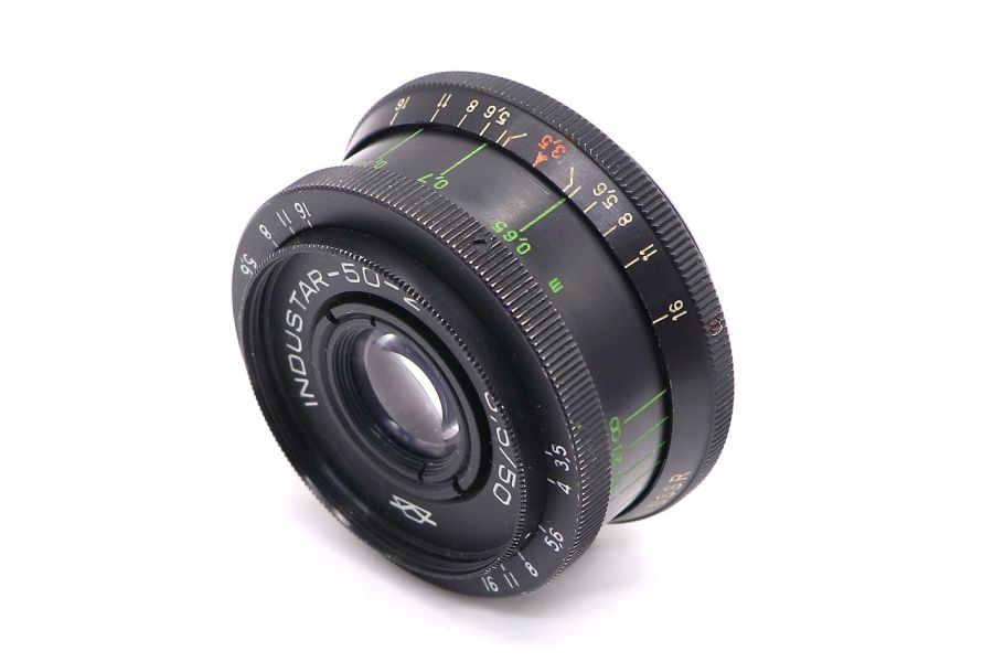 Объектив Индустар-50-2 3.5/50 М42 (СССР, 1973 г.)