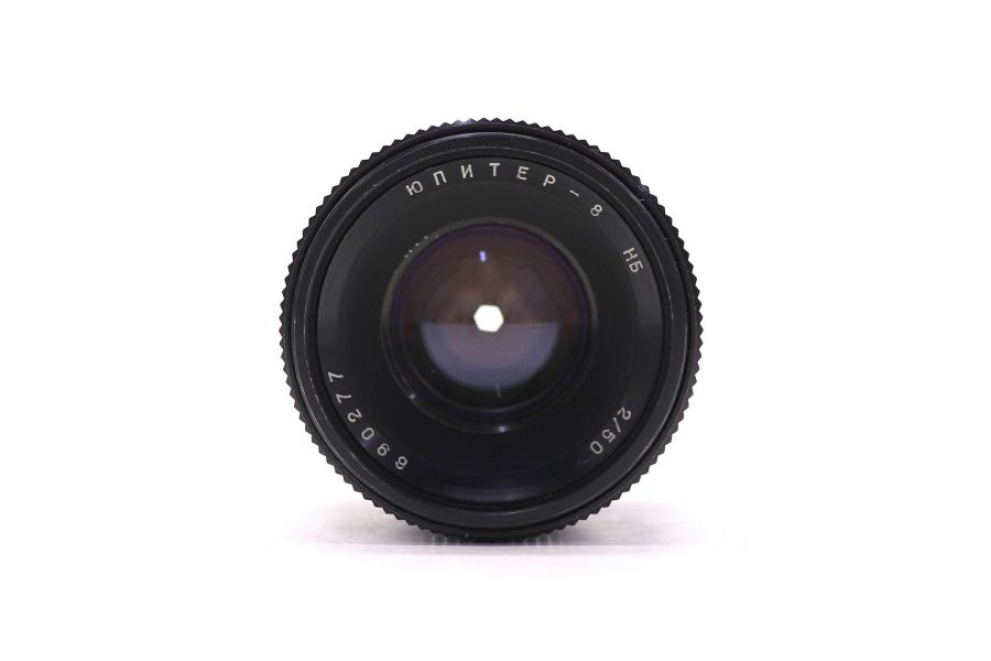 Штатный черный объектив Юпитер-8НБ 2/50 (СССР)