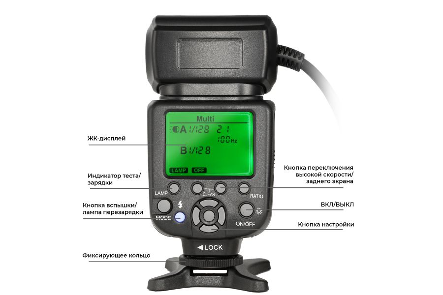 Макровспышка K&F Concept KF-150 для Nikon KF22.008