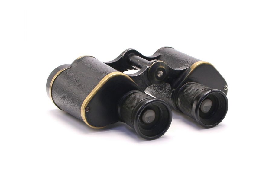 Бинокль черный 6х30 в кофре (СССР, 1948)