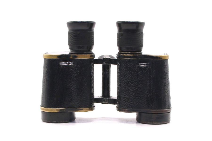 Бинокль черный 6х30 в кофре (СССР, 1948)