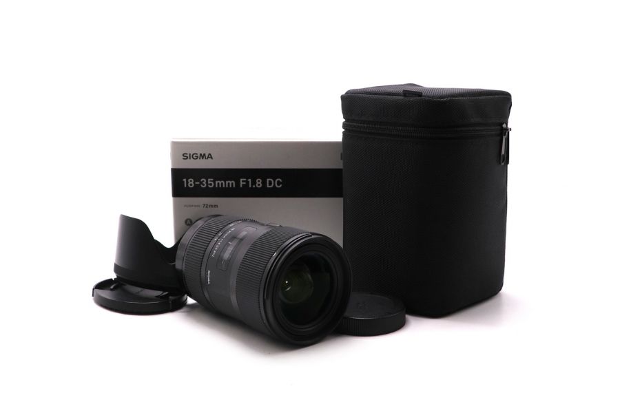 Sigma AF 18-35mm f/1.8 DC HSM Art для Canon EF-S в упаковке